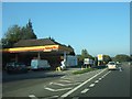 Filling station on A38 at junction for South Brent