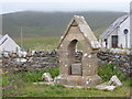 Haroldswick: the old church belltower