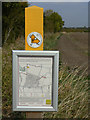 Permissive footpath sign