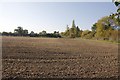 Footpath across the farmland