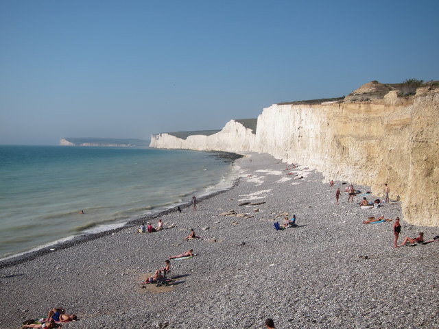 Birling Gap beach © Oast House Archive :: Geograph Britain and Ireland