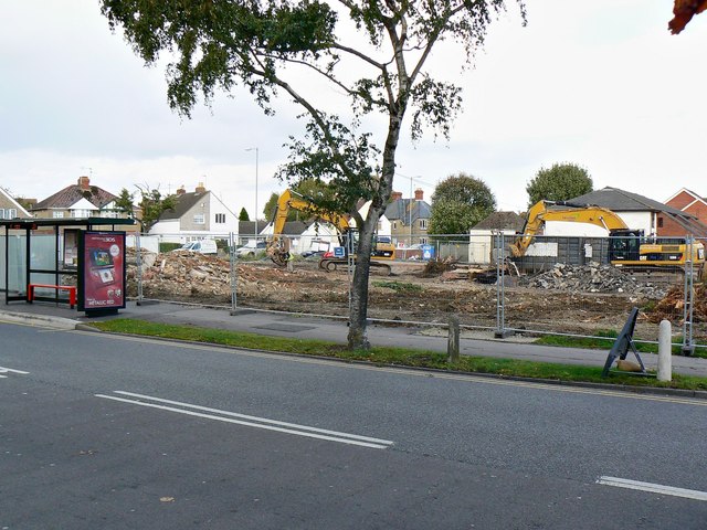 Site of the Rodbourne Arms, Cheney Manor Road, Swindon