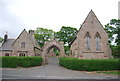 Cemetery entrance