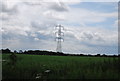 TQ6184 : Pylon near Fen Lane by N Chadwick