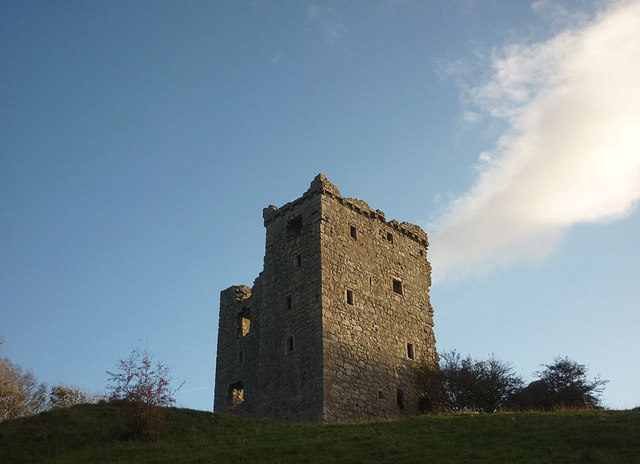 Evening at Arnside Tower