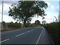 Minor road towards Havercroft