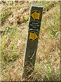 TL6655 : Footpath Marker by Keith Evans