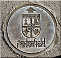 Sedgefield Heritage Trail pavement plaque, Rectory Road