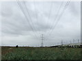TQ5479 : Electricity pylon over RSPB Rainham Marshes by PAUL FARMER