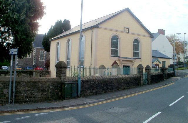 Grade II listed Elim United Reformed Church, Cwmbran