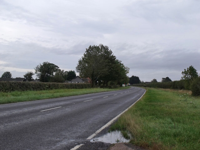 A153 towards West Ashby