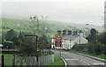 A470 south of Manod bends in road