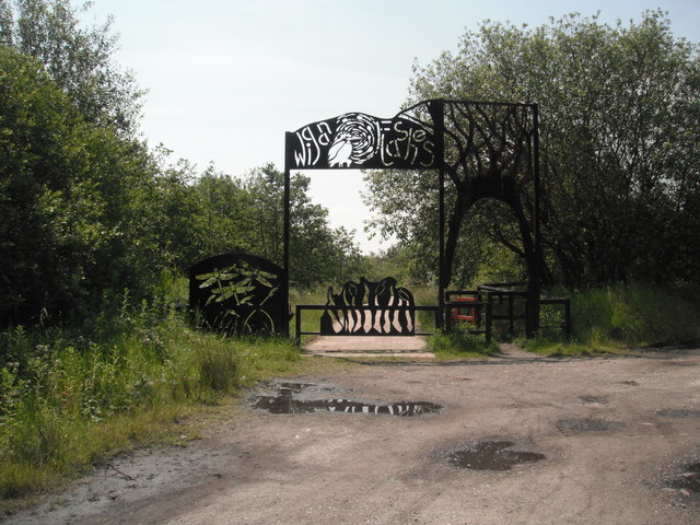 Entrance to Wigan Flashes