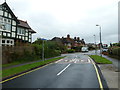 Approaching the junction of Golden Riddy and Rosebery Avenue