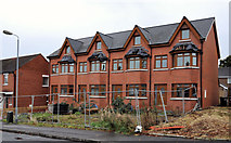 J3874 : Unfinished houses, Ballyhackamore, Belfast (2011) by Albert Bridge