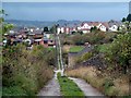 Leaving Belper on the Derwent Valley Heritage Way