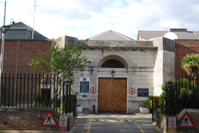 Entrance to Canterbury Prison © N Chadwick :: Geograph Britain and Ireland