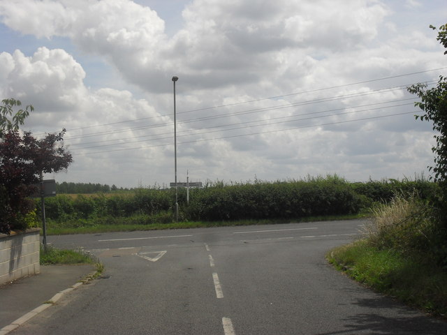 Road junction south of Kennington