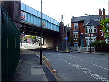 TQ2078 : Railway bridge over Acton Lane by Thomas Nugent