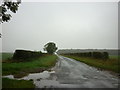 SE8947 : Kipling Cotes Race Course follows this road by Ian S
