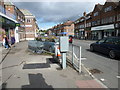 Shopping trolleys in Station Road