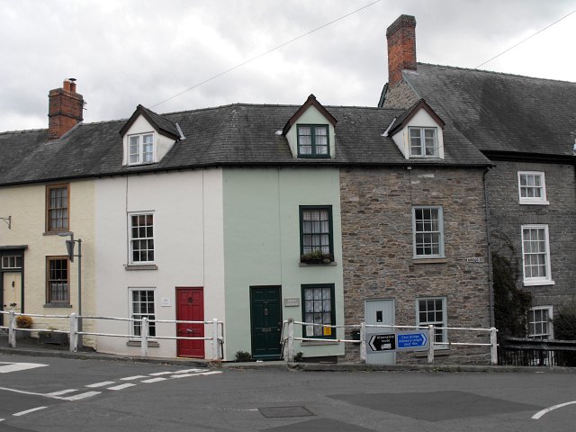 Cottages On Junction Of High Street And C Penny Mayes