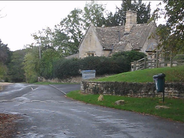 House at a lane junction, Bredon's Norton