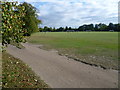 Football pitches on Clapham Common