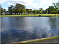 TQ2974 : Looking across the Long Pond on Clapham Common by Marathon