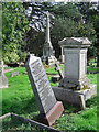 SP3478 : Obeliskal headstone, London Road Cemetery  by Robin Stott