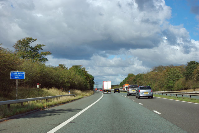 A1(M) - Doncaster bypass © Robin Webster cc-by-sa/2.0 :: Geograph ...