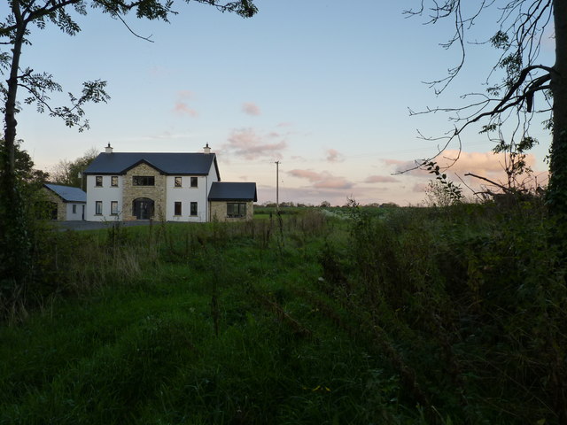 House in the evening light