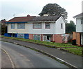 Colourful houses, Davy Close, Newport