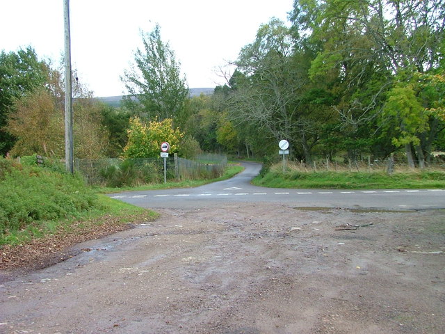 Junction on the B851