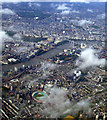 The Oval and Westminster from the air