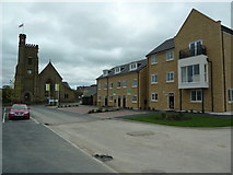 SD8431 : New housing near St Stephen's Church, Burnley Wood by Alexander P Kapp