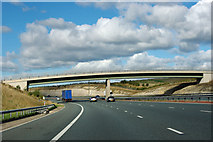 SE4433 : A1(M) - bridge near Micklefield by Robin Webster