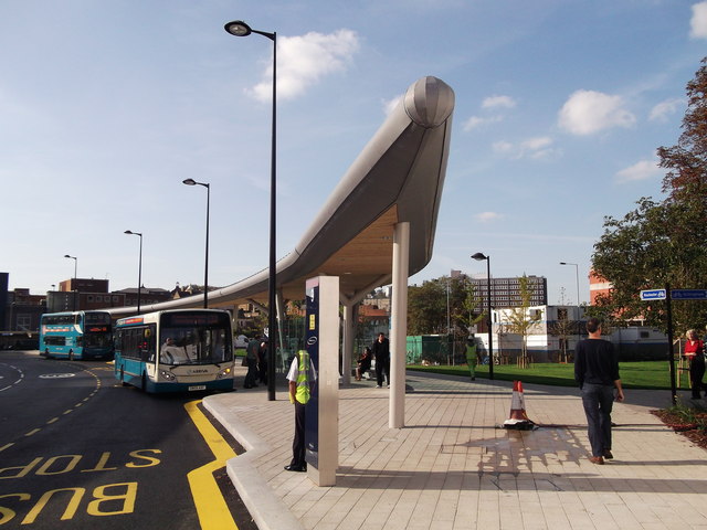 Platform B, Chatham Bus Station (3) © David Anstiss Cc-by-sa/2.0 ...