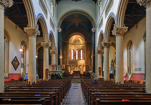 The nave - church of St Mary & St... © Mike Searle cc-by-sa/2.0 ...