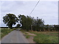 Park Lane, Kirton & the footpath to Burnt House Lane