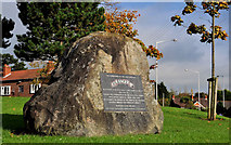 J4187 : US Rangers memorial stone, Carrickfergus by Albert Bridge