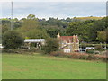 Farmland and woodland around Frant station