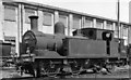 TQ1173 : Ex-LSW O2 class 0-4-4T at Feltham Locomotive Depot by Ben Brooksbank