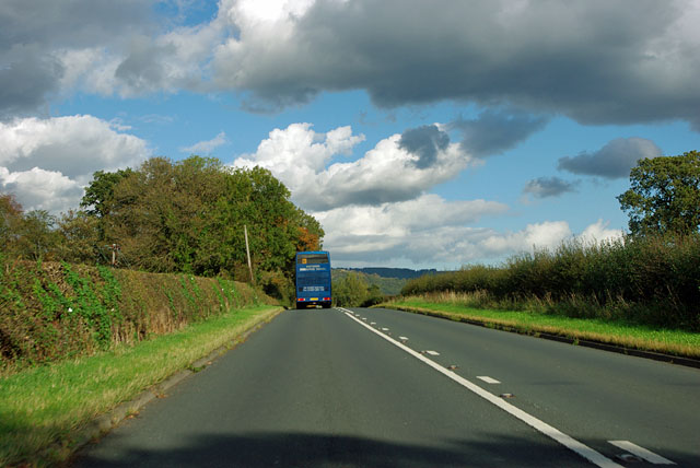 A173 - following a blue coach