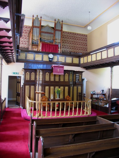 High House Chapelpews and altar