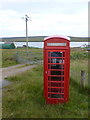 Sellafirth: telephone box