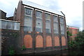 Industrial buildings by the Grand Union Canal