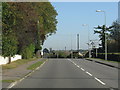 Witney - Curbridge Road approaching the roundabout