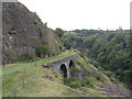 Former railway route in Clydach Gorge