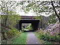 Bridge over former railway near Talywain